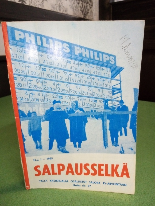 Käsiohjelma : Salpausselkä 1965 ( SIS POSTIKULU)