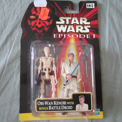 OBI-WAN KENOBI with bonus BATTLE DROID