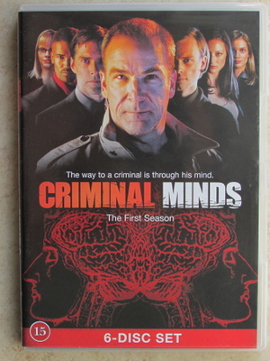 Criminal minds, kausi 1, 6 x DVD.