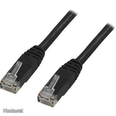 Deltaco RJ45 Verkkokaapeli UTP Cat5e 1Gbit/s 10m, eri värejä