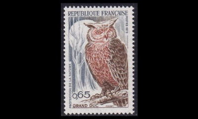 Ranska 1787 ** Luonnonsuojelu huuhkaja (1972)