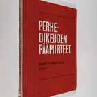 Martti Rautiala : Perheoikeuden pääpiirteet - pikkukuva 1