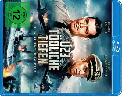 Run Silent, Run Deep (65 913) UUSI -DE- BLU-RAY clark gabl