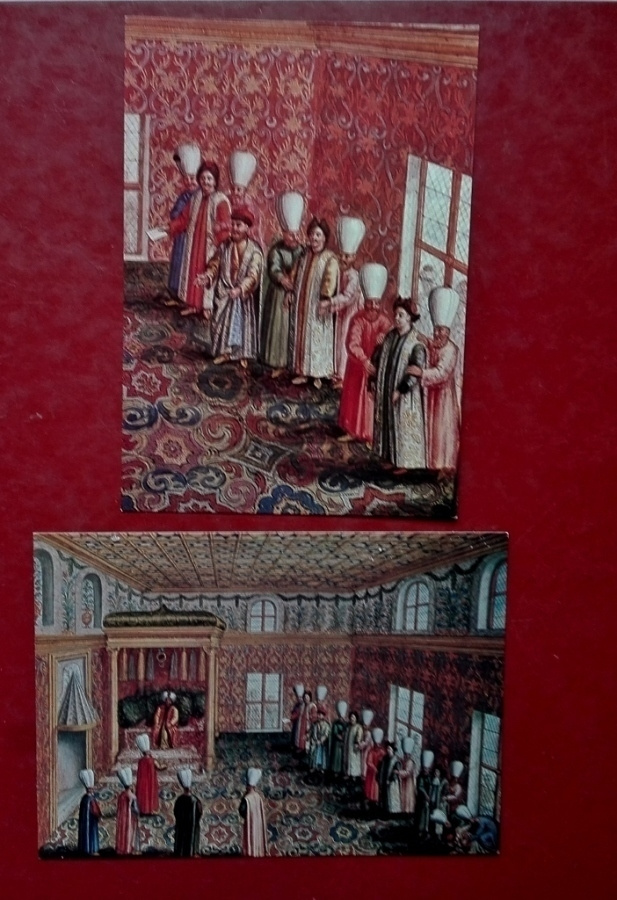 Historia; Puolalaiset Turkissa 1677-78: 2 postikorttia