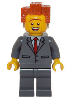 Lego Figuuri - President Business ( The Lego Movie )