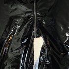 PU skinny housut wetlook koko L - pikkukuva 2