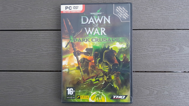 PC DVD: Warhammer 40.000: DAWN of WAR - Dark Crusade peli
