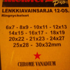 Lenkkiavainsarja 6 mm - 32 mm.UUSI. - pikkukuva 2