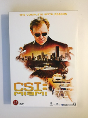 CSI: Miami - kausi 6 (DVD) David Caruso