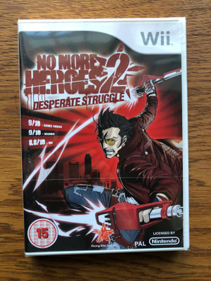 Wii: No More Heroes 2: Desperate Struggle (uusi, avaamaton)