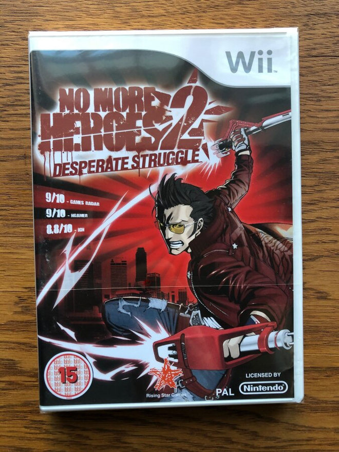 Wii: No More Heroes 2: Desperate Struggle (uusi, avaamaton)