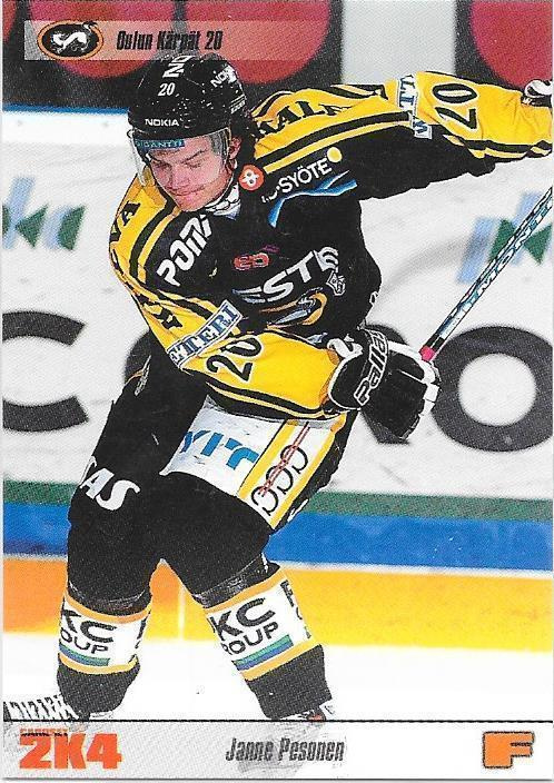2003-04 CardSet #95 Janne Pesonen Kärpät