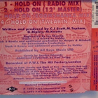 HAPPY CLAPPERS :: HOLD ON :: CD, MAXI - SINGLE 1995 - pikkukuva 2
