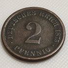 Saksa 2 Pfennig 1875D - pikkukuva 3