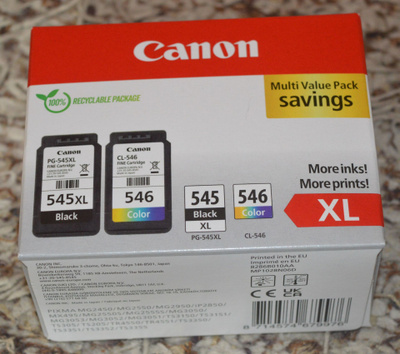 CANON PG-545XL/CL-546 MULTI muste pakkaus #Uusi#