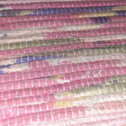 Värikäs räsymatto 72 x 132 cm pastellisävyt - pikkukuva 2