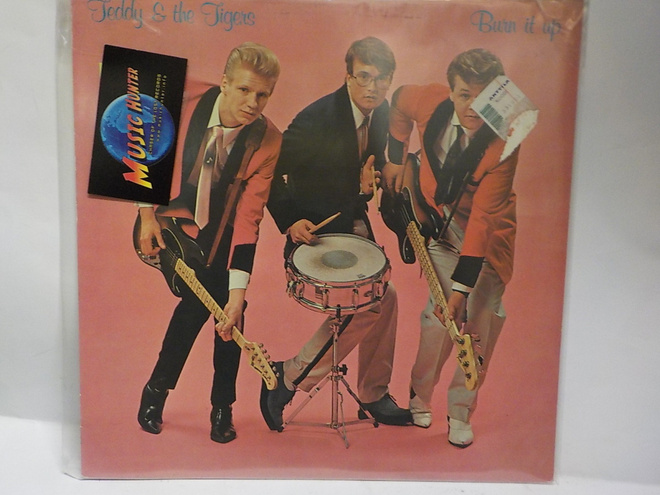 TEDDY AND THE TIGERS - BURN IT UP M-/EX- LP