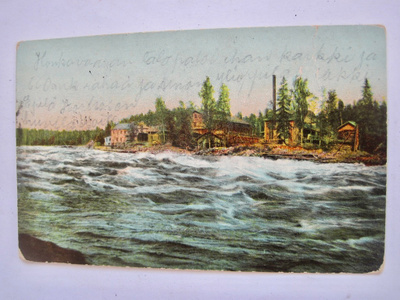VANHA Postikortti Enso Luov. Karjala 1910