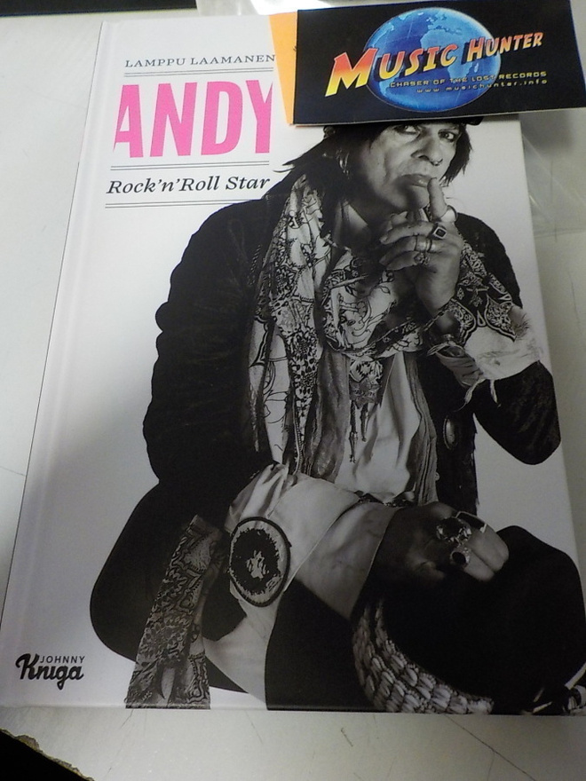 ANDY - ROCK N ROLL STAR UUSI KIRJA NIMMARILLA