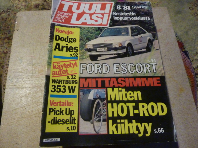 TL  8-81 Chevy , Toyota , Bedford pick up