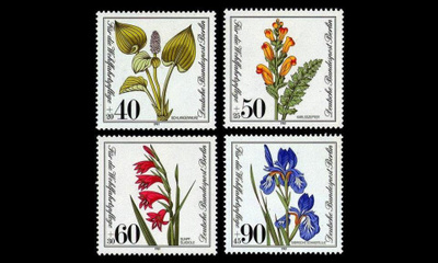 Berlin 650-3 ** Kukkia (1981)