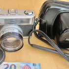 VANHA Kamera Minolta 7s Hi-Matic SIISTI - pikkukuva 1