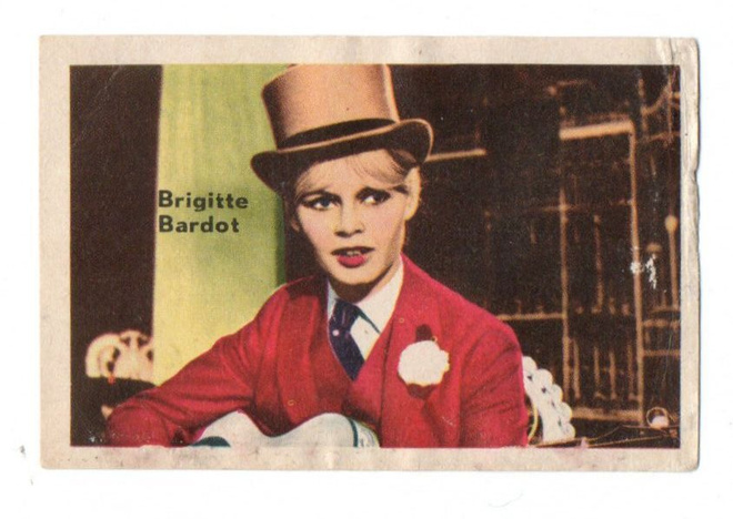 Purkkakuva Hellas Filmitähti-sarja n:o 82 BRIGITTE BARDOT