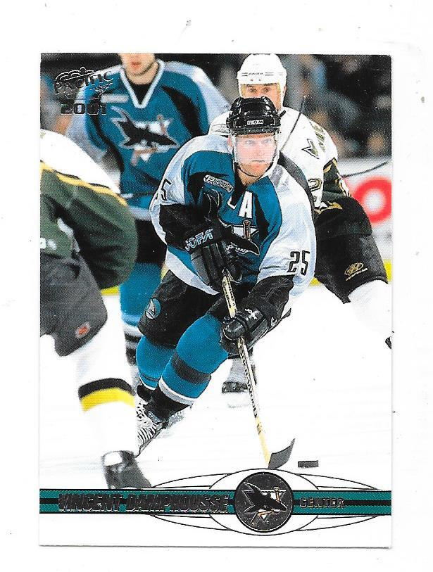 2000-01 Pacific #356 Vincent Damphousse San Jose Sharks
