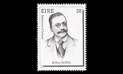Irlanti 606 ** Pääministeri Arthur Griffith (1986)