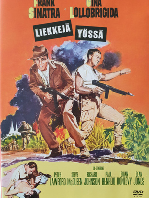 Liekkejä yössä DVD Sinatra McQueen Charles Bronson