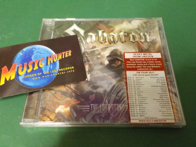 SABATON - THE LAST STAND UUSI CD