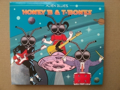 Honey B & T-Bones - Alien Blues CD