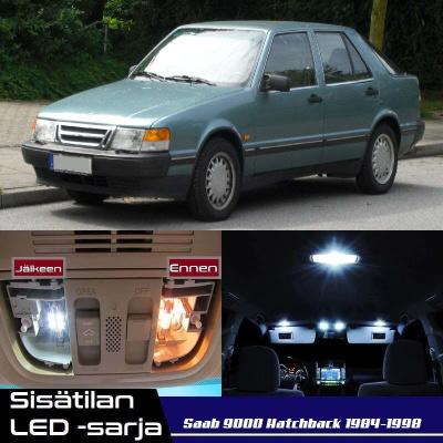 Saab 9000 Hatchback Sisätilan LED-sarja 17-osain