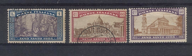 ITALIA 1924 Pyhä Vuosi