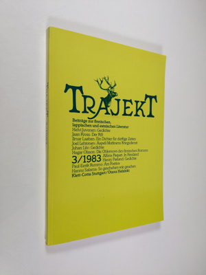 Trajekt. 1983, 3: Beiträge zur finnischen, lappischen und...