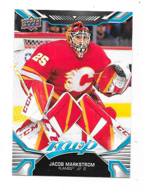 2022-23 UD MVP #115 Jacob Markström , Calgary Flames MV