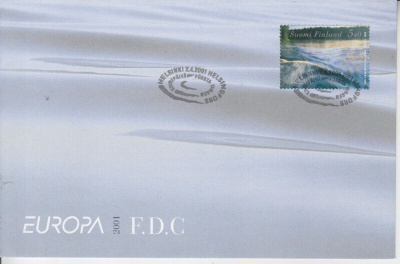 FDC 2001 Europa Cept