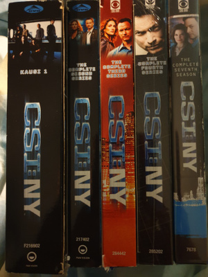 CSI:NY 1 - 4 + 7 DVD