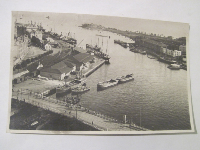 Signeerattu Viipuri Postikortin Alkup.Malli 1929 Rautie Juna