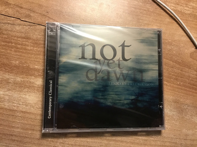 Lennart Fredriksson . Not yet dawn CD phono suecia