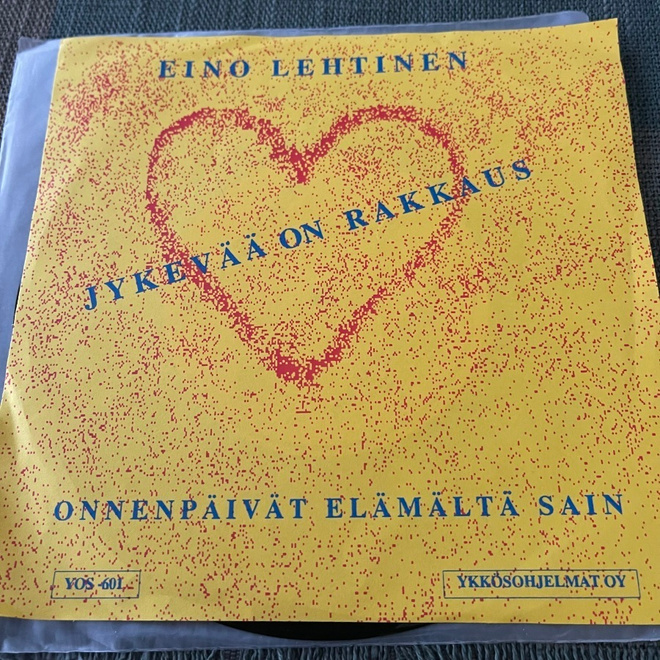 EINO LEHTINEN: Jykevää on rakkaus * Onnenpäivät ...