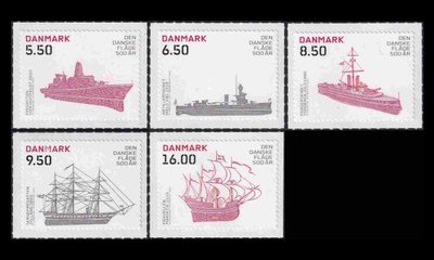 Tanska 1584-8A ** Laivasto 800v (2010)