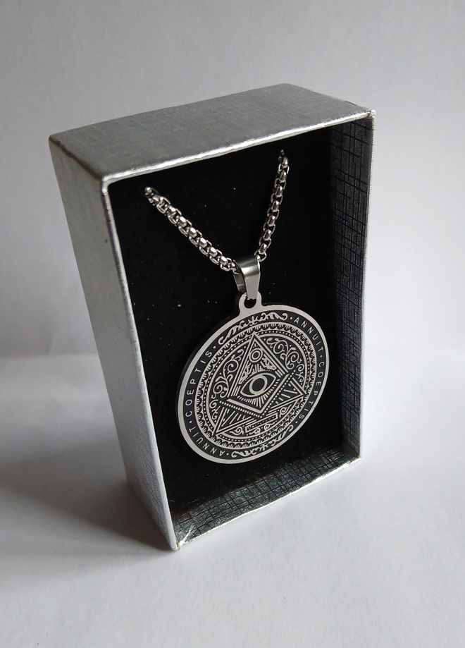 Kolmas Silmä Amuletti (Stainless Steel)