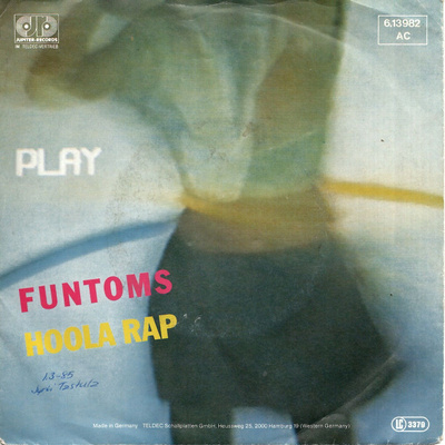 FUNTOMS: Hoola Rap / …(Club Mix) 7"kk