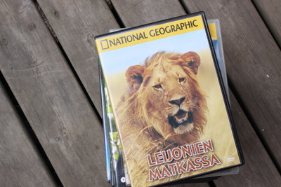 Leijonien matkassa - National Geographic DVD
