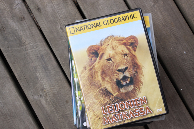 Leijonien matkassa - National Geographic DVD