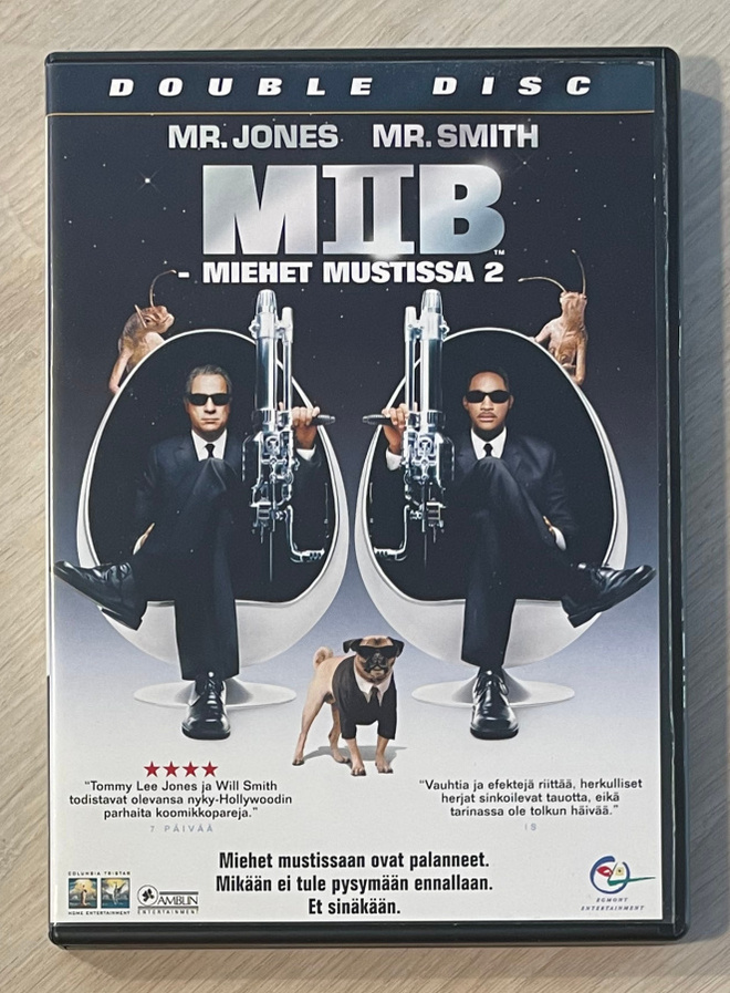 Miehet mustissa 2 (2002) Erikoisjulkaisu (2DVD)