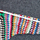 Alina´s Handmade käsin virkattu VILLATAKKI ISOÄIDINNELIÖ - pikkukuva 5