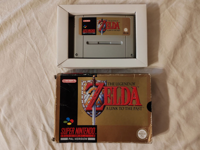 SNES The Legend of Zelda: A Link to the Past (UKV, Boxed)