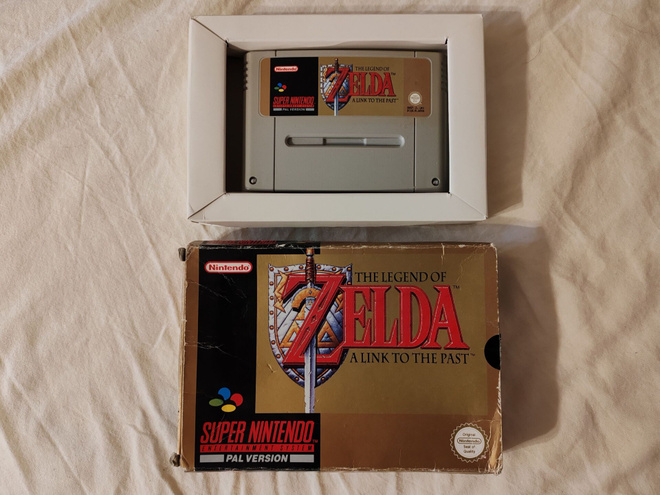 SNES The Legend of Zelda: A Link to the Past (UKV, Boxed)